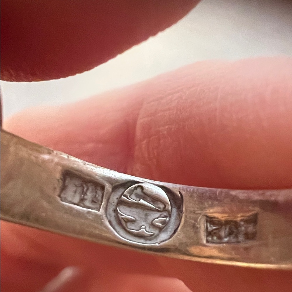 Artisan Mexican Sterling Silver Ring - Picture 9 of 13